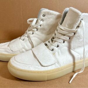 Creative Recreation - Size 11, super quality white fur upper sports boots.